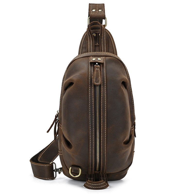 Mode-Design Luxus männer Sling – Saddle Bag Leather Bewertung und Preis