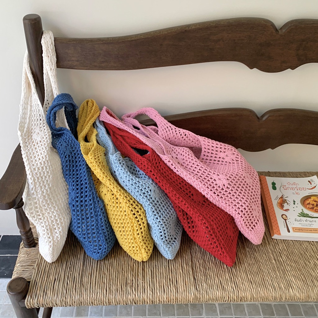Gehäkelte Tasche, handgefertig – Crochet Market Bag Bewertung und Preis