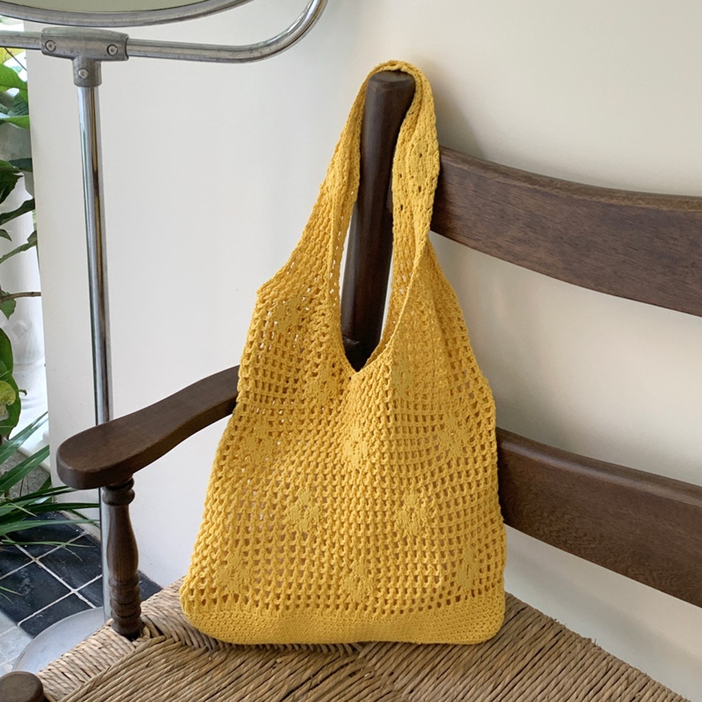 Gehäkelte Tasche, handgefertig – Crochet Market Bag Bewertung und Preis