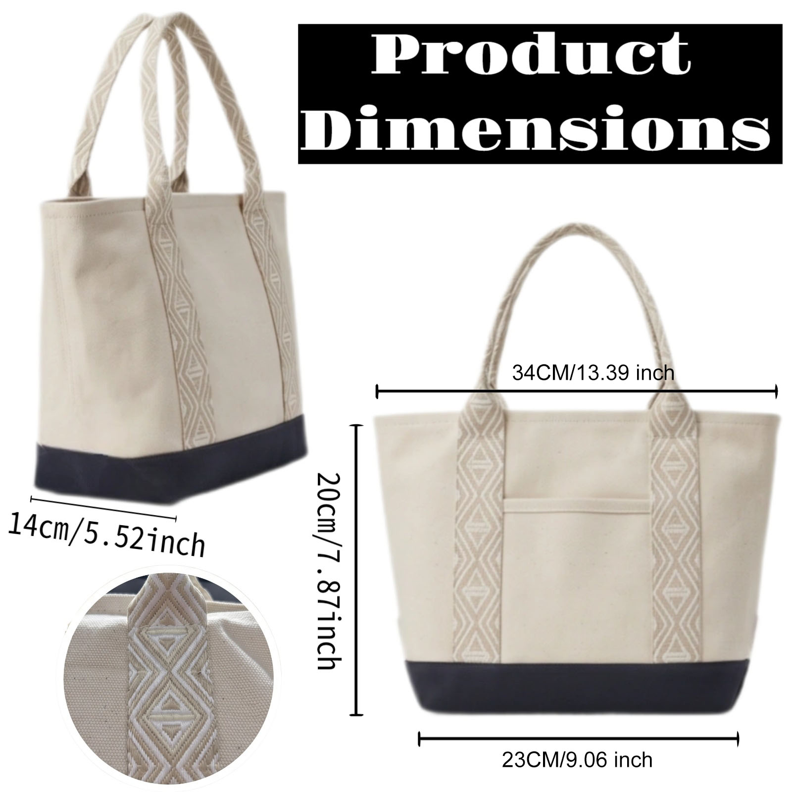 Damen 16oz Robuste Canvas-Trag – Women'S Best Bags For Work Bewertung und Preis
